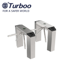Three Arm Turnstile / Security Entrance Gates With RFID IC Cards Reader