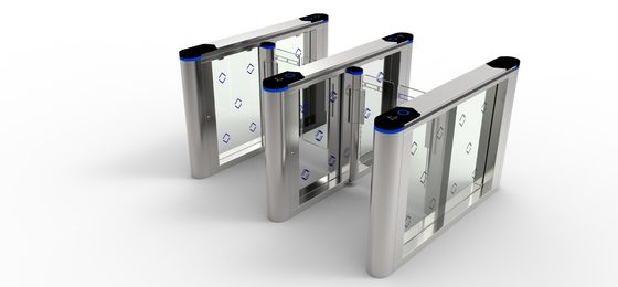 acheter porte en verre de tourniquet de porte d'entrée de bureau de largeur de 600mm avec le lecteur de cartes online manufacture