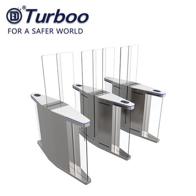 acheter Porte coulissante de contrôle d'accès de barrière Porte tourniquet avec 9 paires de capteurs infrarouges online manufacture