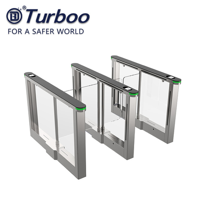 acheter Tourniquet de contrôle d'accès d'immeuble de bureaux, barrière piétonnière, tourniquet de contrôle de flux, SUS304 No.4 polonais online manufacture