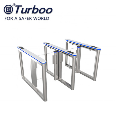 acheter Largeur de passage du tourniquet 900mm de barrière d'oscillation d'acier inoxydable pour l'immeuble de bureaux online manufacture