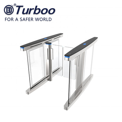 acheter Tourniquets optiques de piéton de coût bas de slience de barrière en verre futée multiple anti-collision de bureau online manufacture