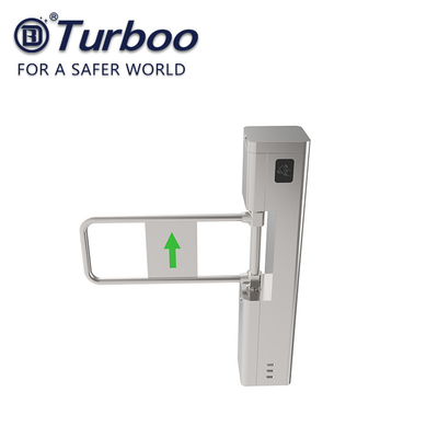 acheter Entrée de supermarché de porte de barrière d'oscillation d'acier inoxydable avec la porte de Smart Card online manufacture