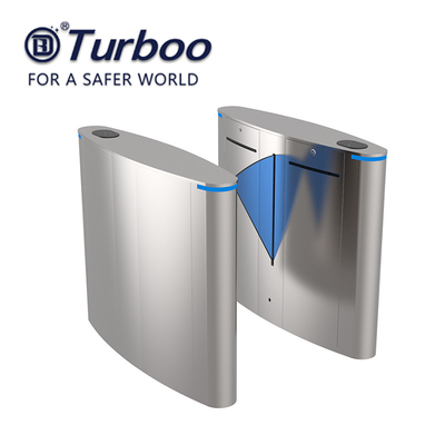 acheter Système escamotable de porte de tourniquet de taille de taille de Barrie RFID de l'aileron SUS304 online manufacture
