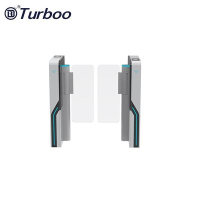 Porte d'oscillation piétonnière de l'immeuble de bureaux de tourniquet de créneau de vitesse de design compact AC100-240V