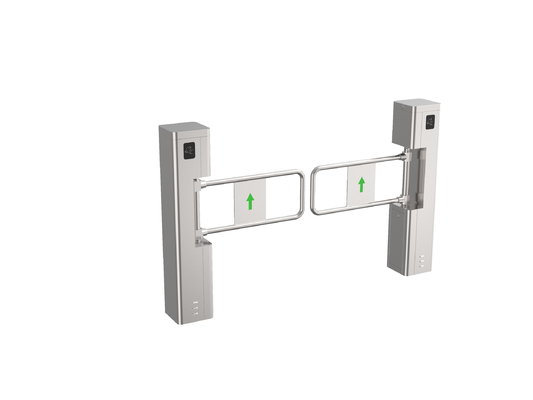 Contrôle d'accès Tournevis de porte pivotante Code RFID/QR intégré Pour les supermarchés en libre-service Salles de sport