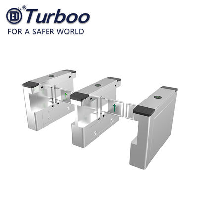 Porte à barrière pivotante infrarouge en acier inoxydable 304 avec 6 paires Y348B