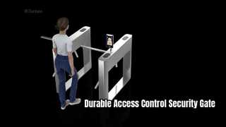 Un regard plus attentif : ES1216 Porte durable à trois bras du tourniquet de contrôle d'accès SUS304