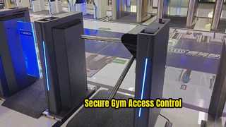 Watch: High Security Gym Access Control Vertical Tripod Turnstile LA1218 Showcase