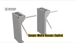 Présentez l'interface électronique standard de produits de sécurité de tourniquet de bras de la station de métro trois pour vous