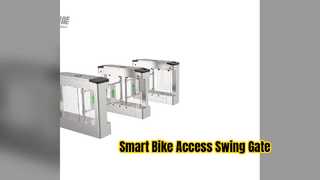 Un examen plus attentif : le portail battant pour piétons Smart Bike Pass Y348B